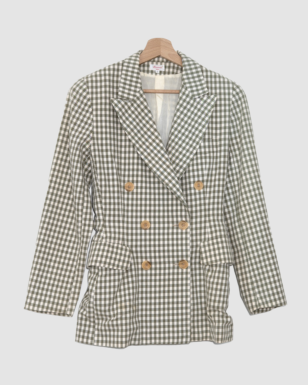 Veste vintage à carreaux - Departement