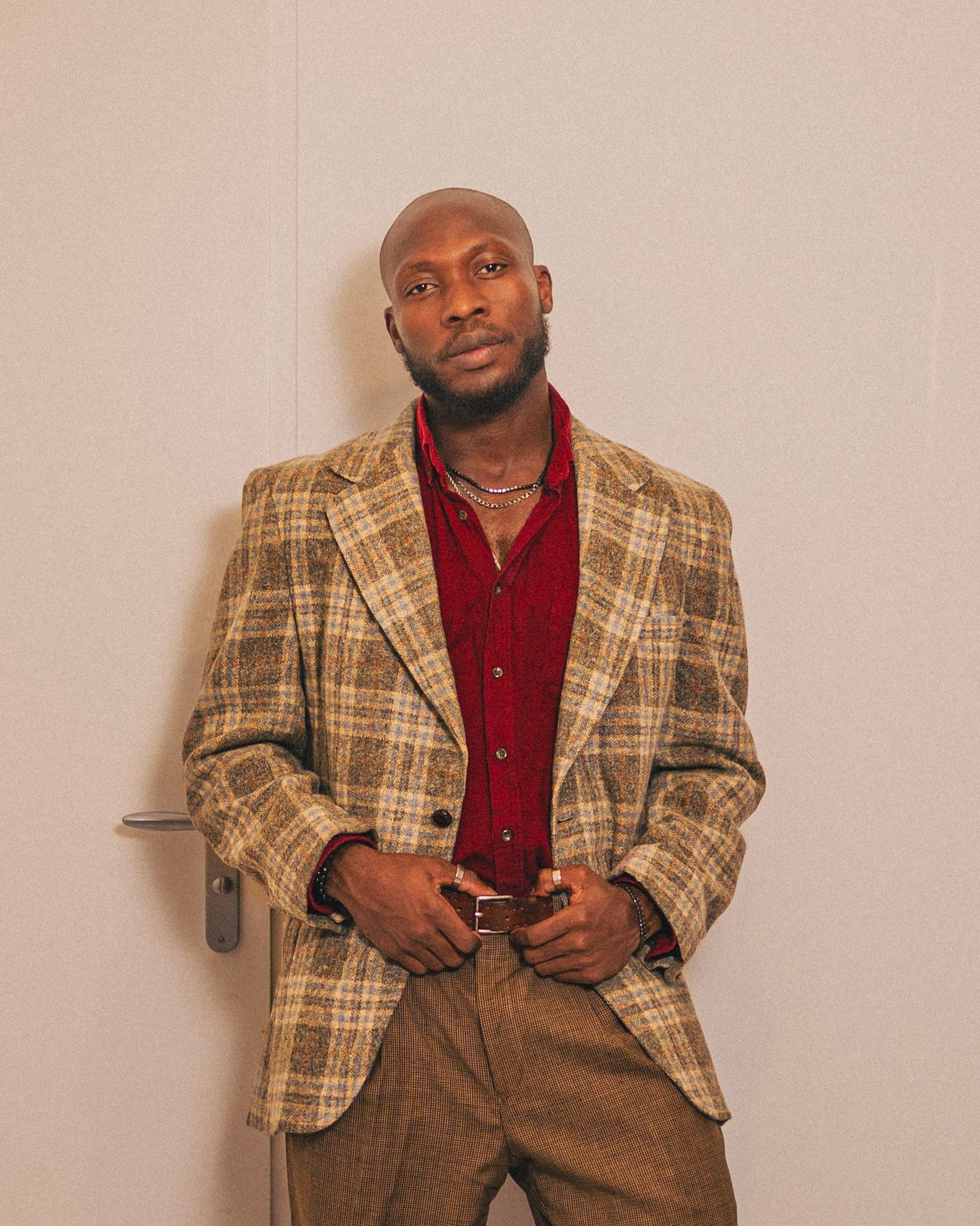 Blazer vintage en laine - John Alexander