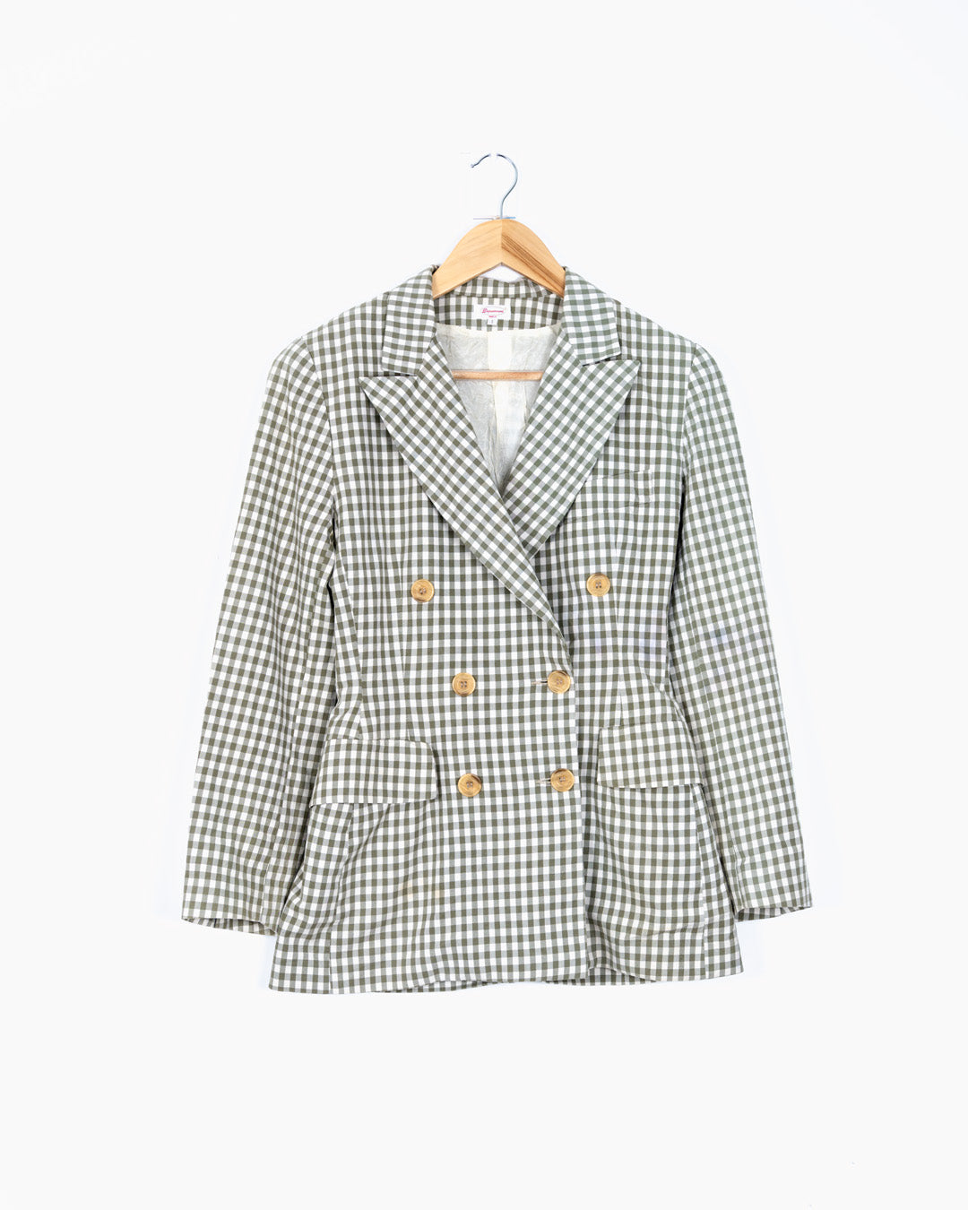 Blazer vintage à carreaux - Departement