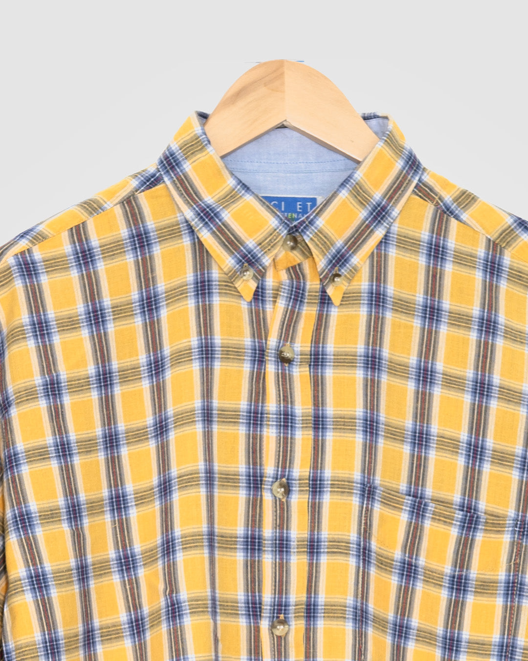 Chemise vintage à carreaux - Ici et Maintenant
