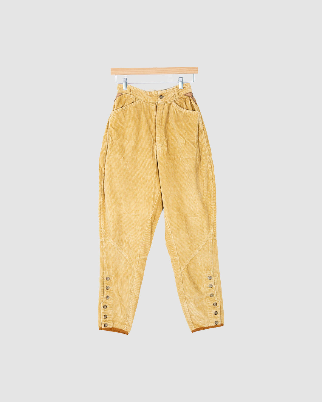 Pantalon vintage en velours coupe tapered - Chevignon