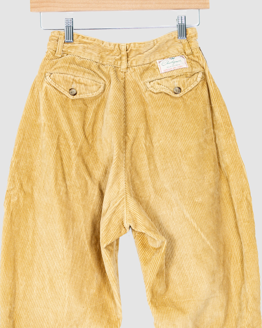 Pantalon vintage en velours coupe tapered - Chevignon