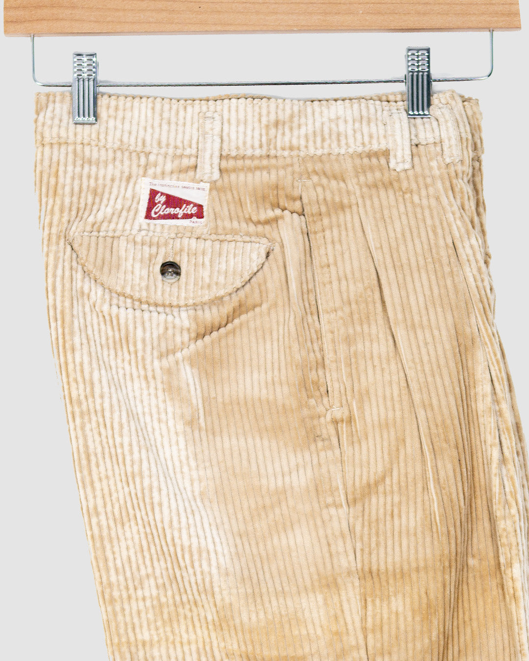 Pantalon chino en velours - Clorofile Paris