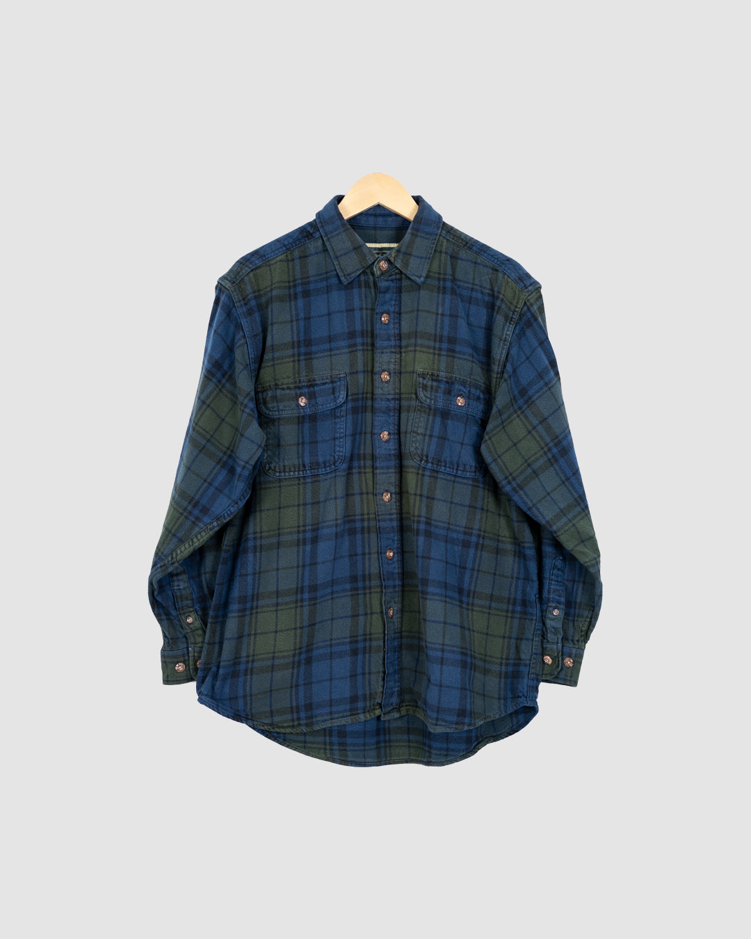 Surchemise vintage à carreaux