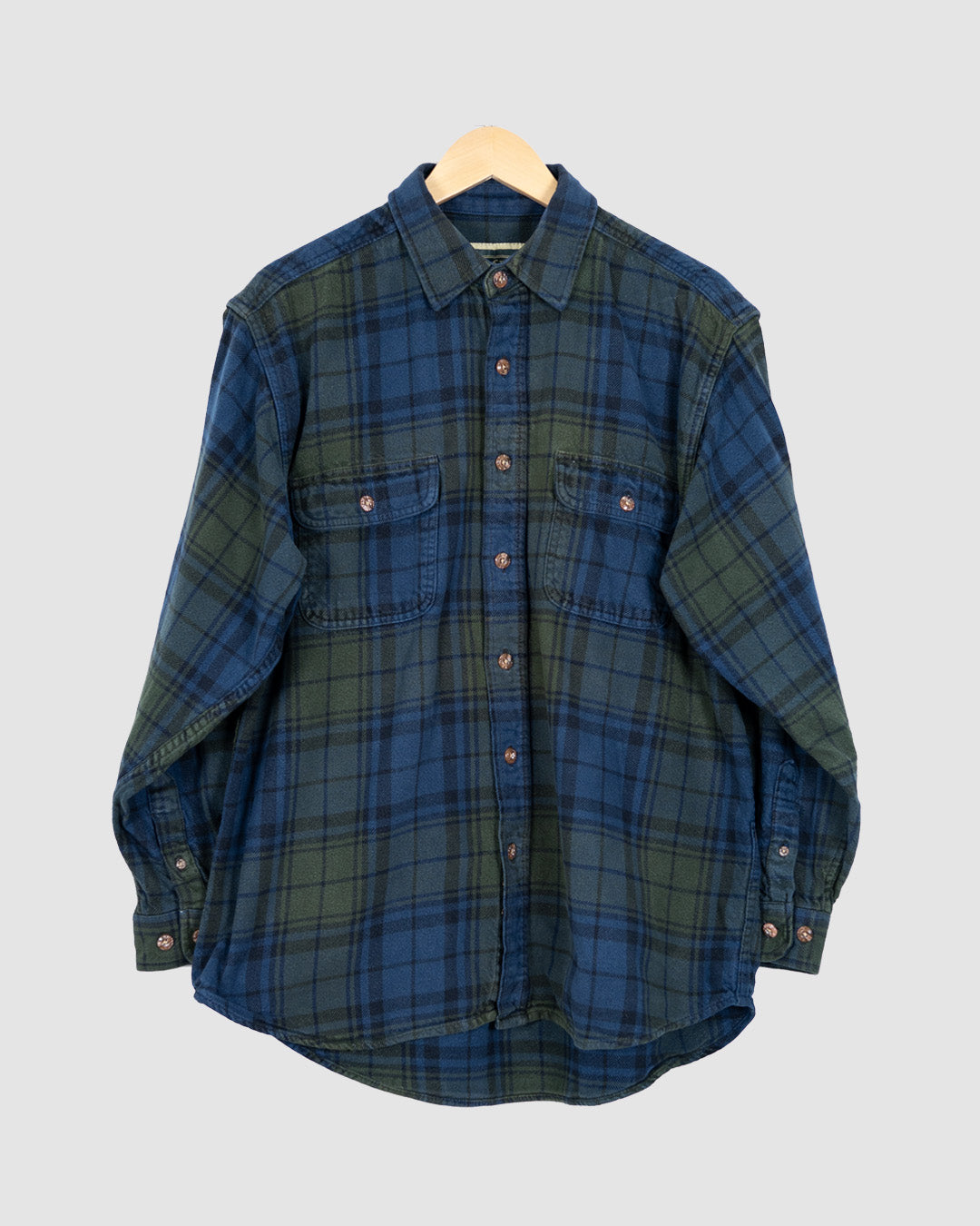 Surchemise vintage à carreaux