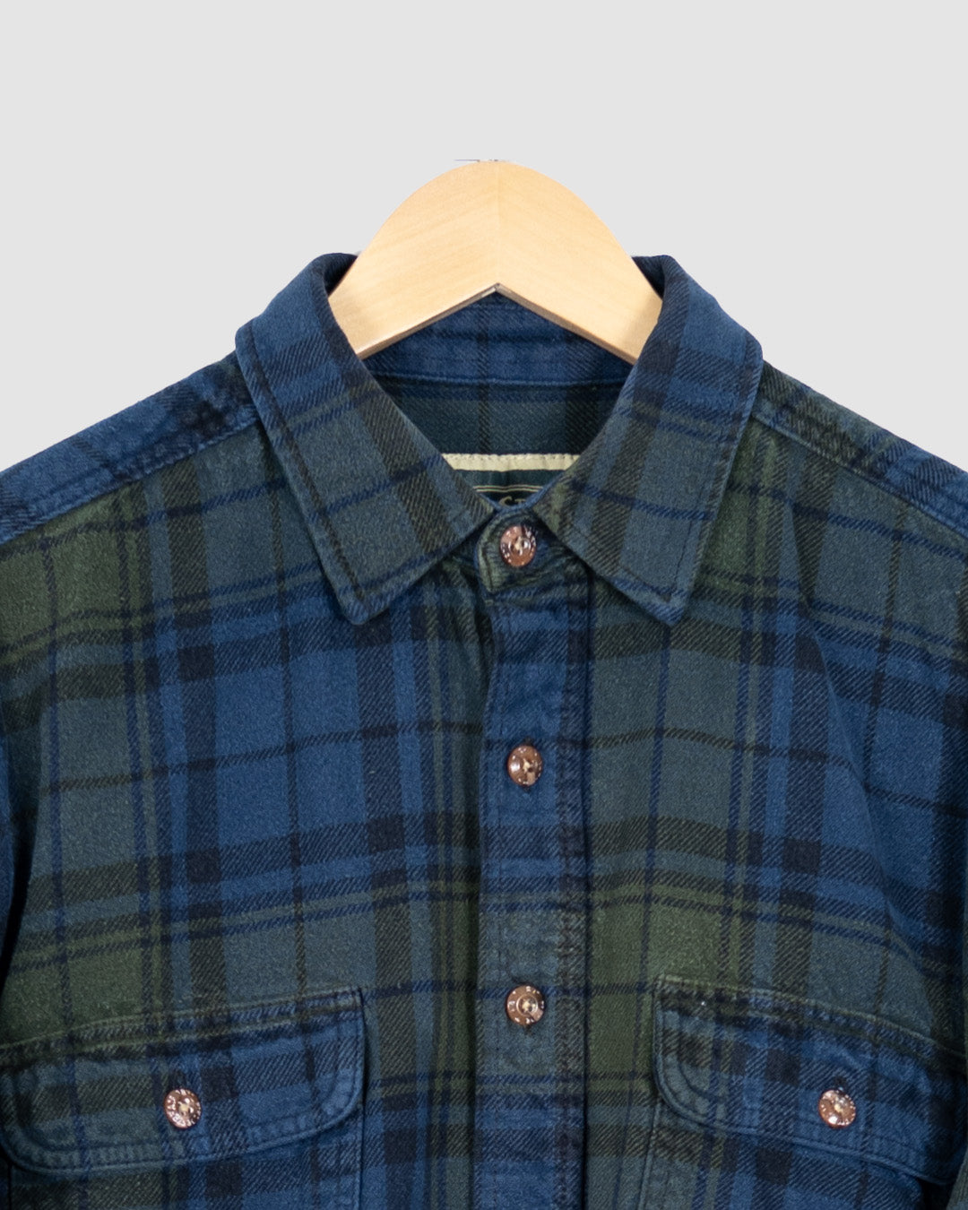 Surchemise vintage à carreaux