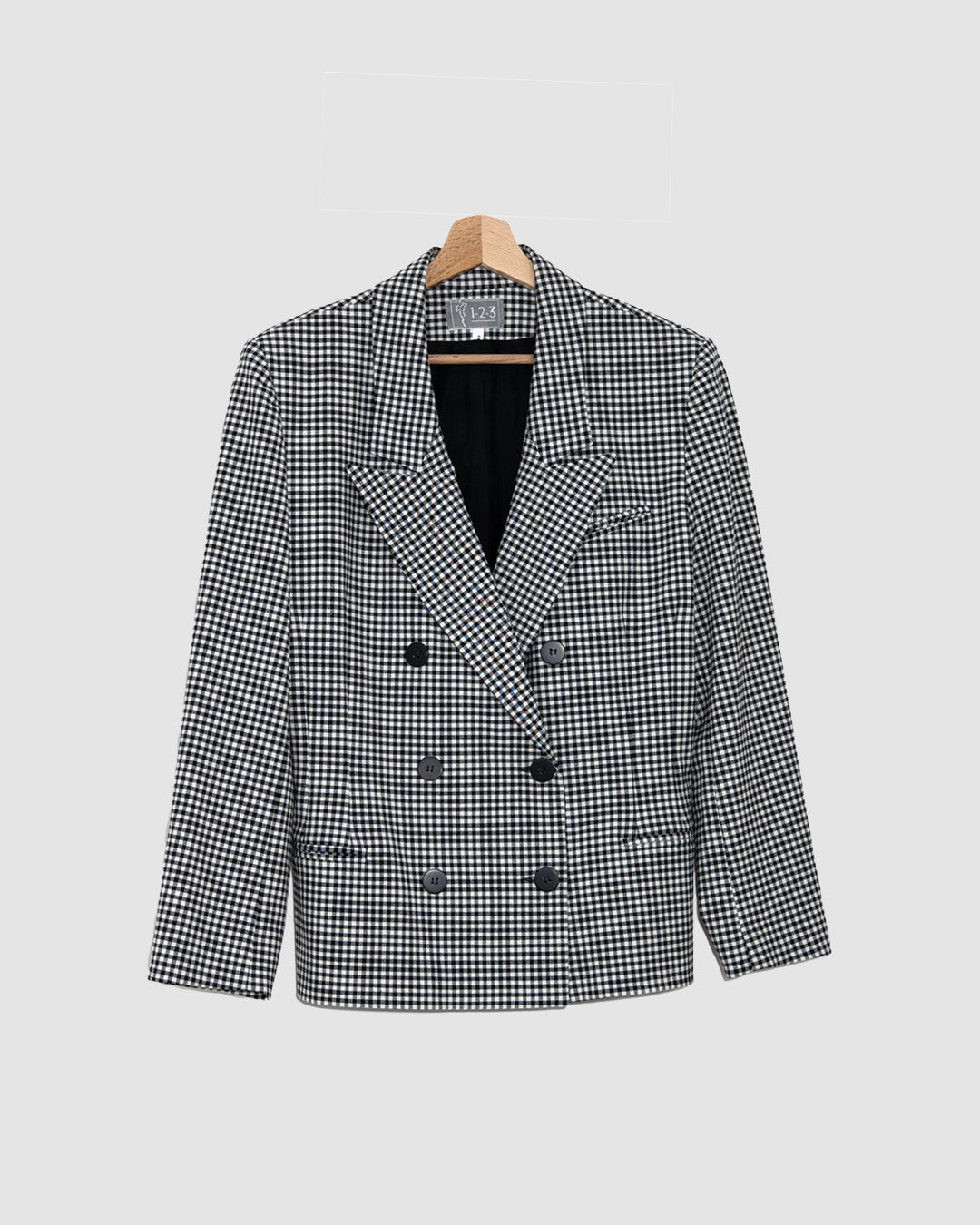 Veste à carreaux vintage - 1.2.3