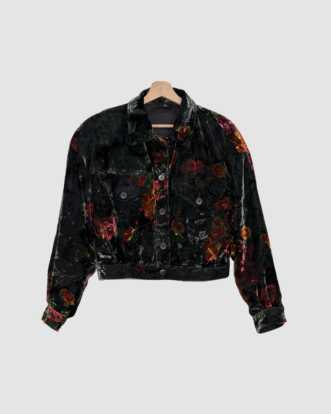 Veste fleurie vintage - Triangle