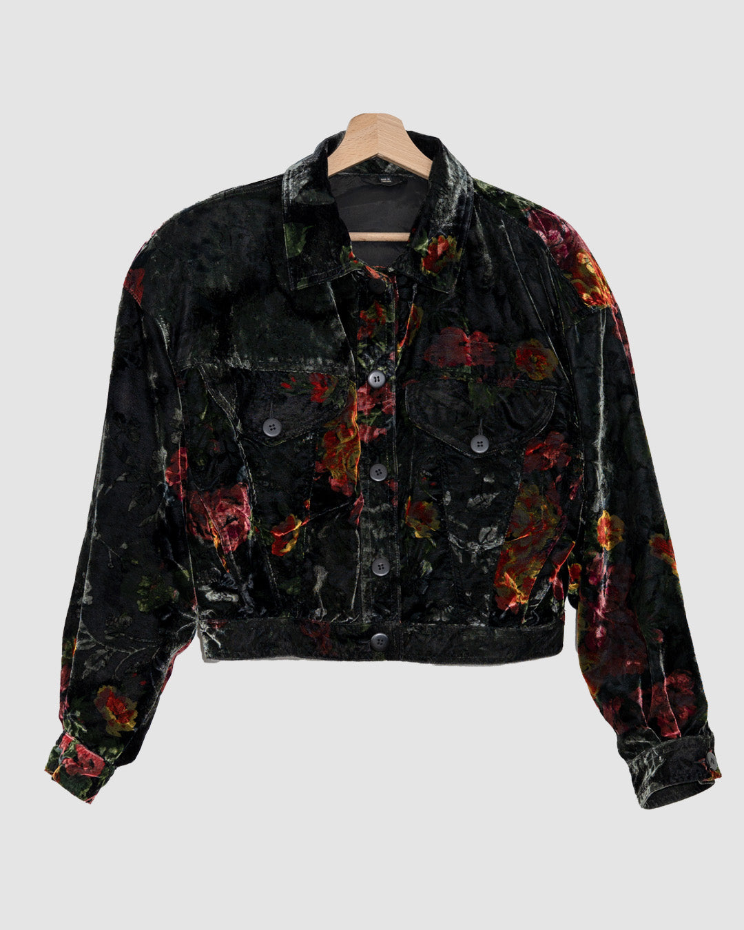 Veste fleurie vintage - Triangle