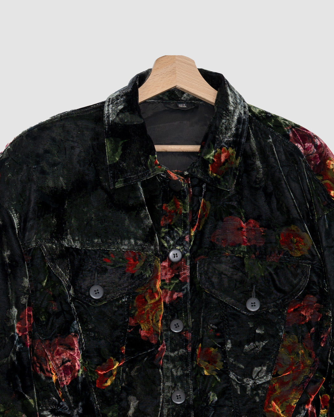 Veste fleurie vintage - Triangle