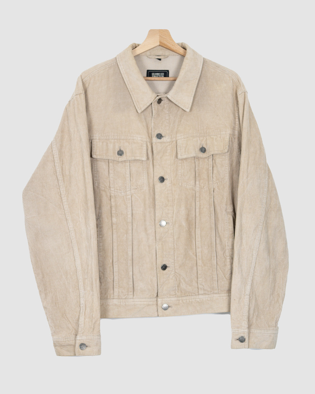 Veste de camionneur vintage en velours - Globe Trotter