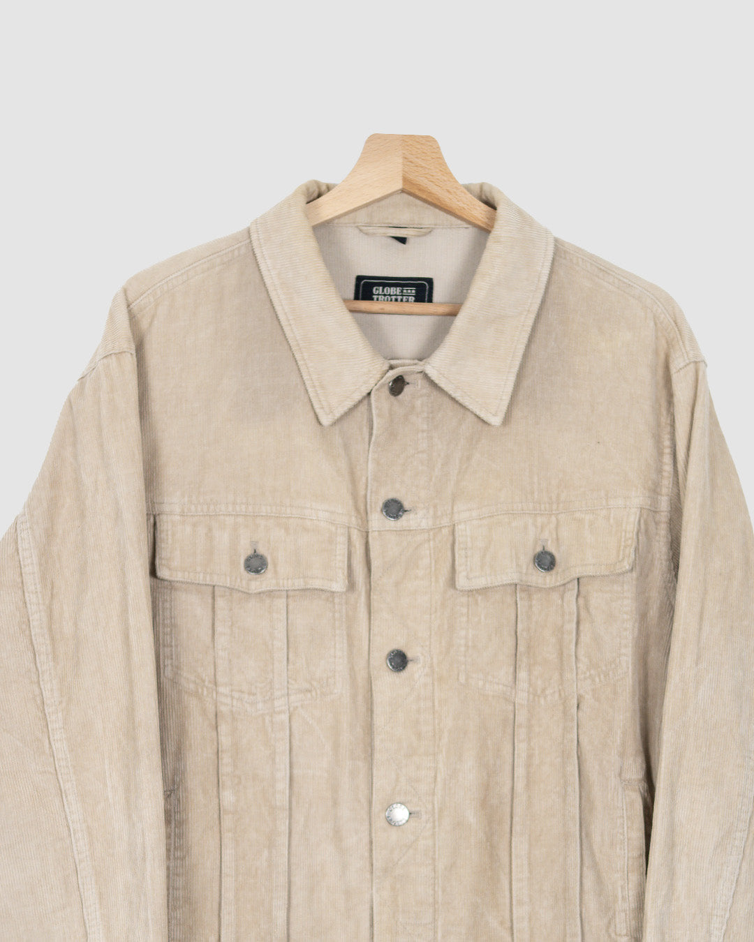 Veste de camionneur vintage en velours - Globe Trotter